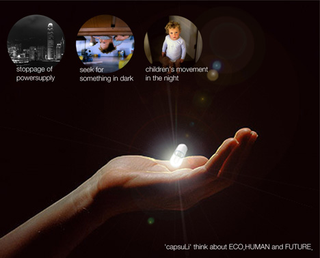 Illustration for article titled Capsuli Emergency Solar-Charged LED Lights in a Pass-Around Pack